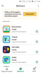 Google Play Juegos 2